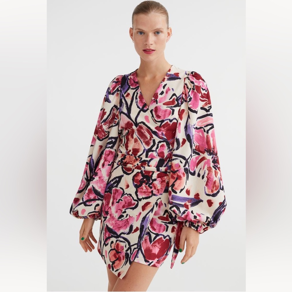H&M Floral Dress NEW Currently Out of Stock Online